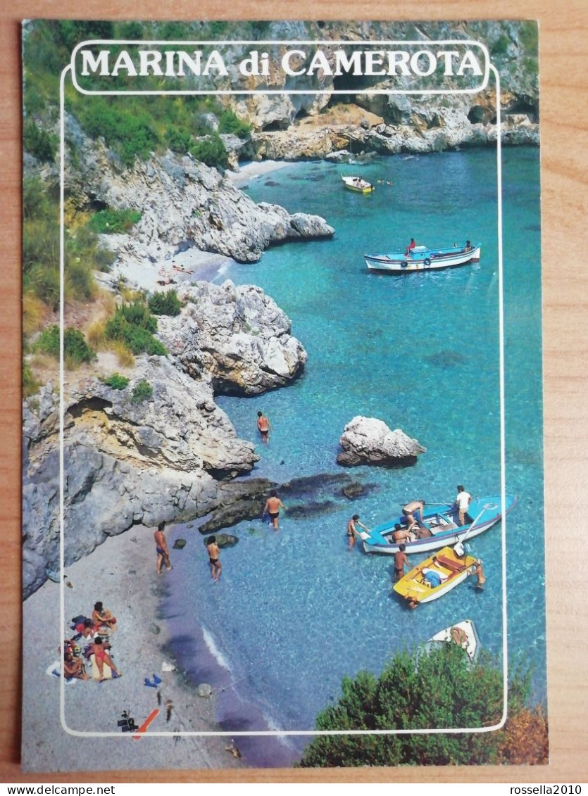 CARTOLINA  ITALIA SALERNO MARINA DI CAMEROTA PORTO INFRESCHI Italy Postcard ITALIEN Ansichtskarten - Reggio Calabria