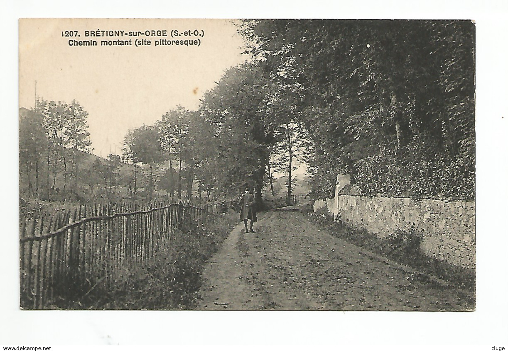 91 - BRETIGNY SUR ORGE - Chemin Montant ( Site Pittoresque ) - Bretigny Sur Orge