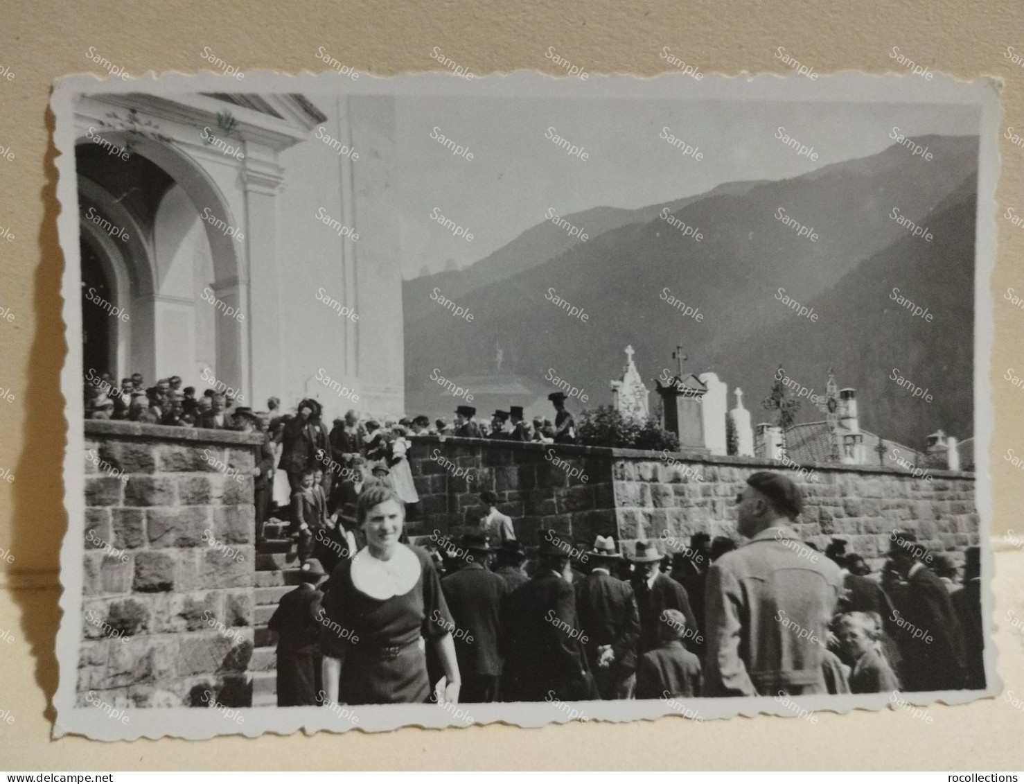 Italia Foto Bolzano FUNES Festa O Processione Religiosa 1936. - Europa