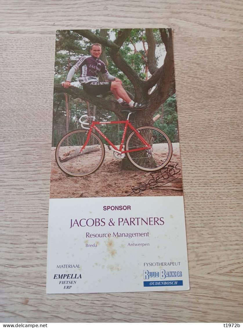 Cyclisme Cycling Ciclismo Ciclista Wielrennen Radfahren DE VOS WIM (Jacobs & Partners Cyclocross 1993) - Cycling