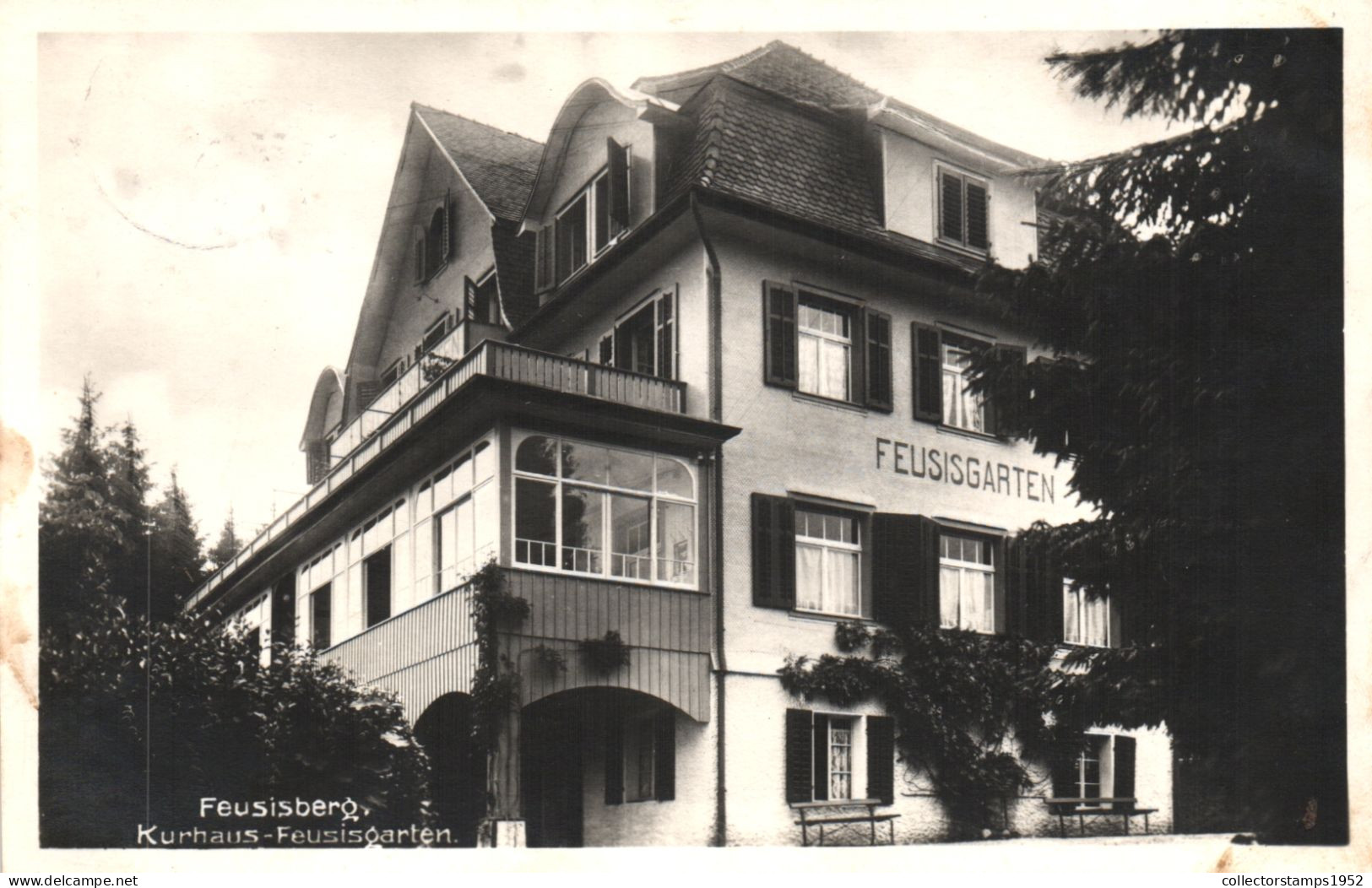 FEUSISBERG, SCHWYZ, ARCHITECTURE, RESORT, SWITZERLAND, POSTCARD - Feusisberg