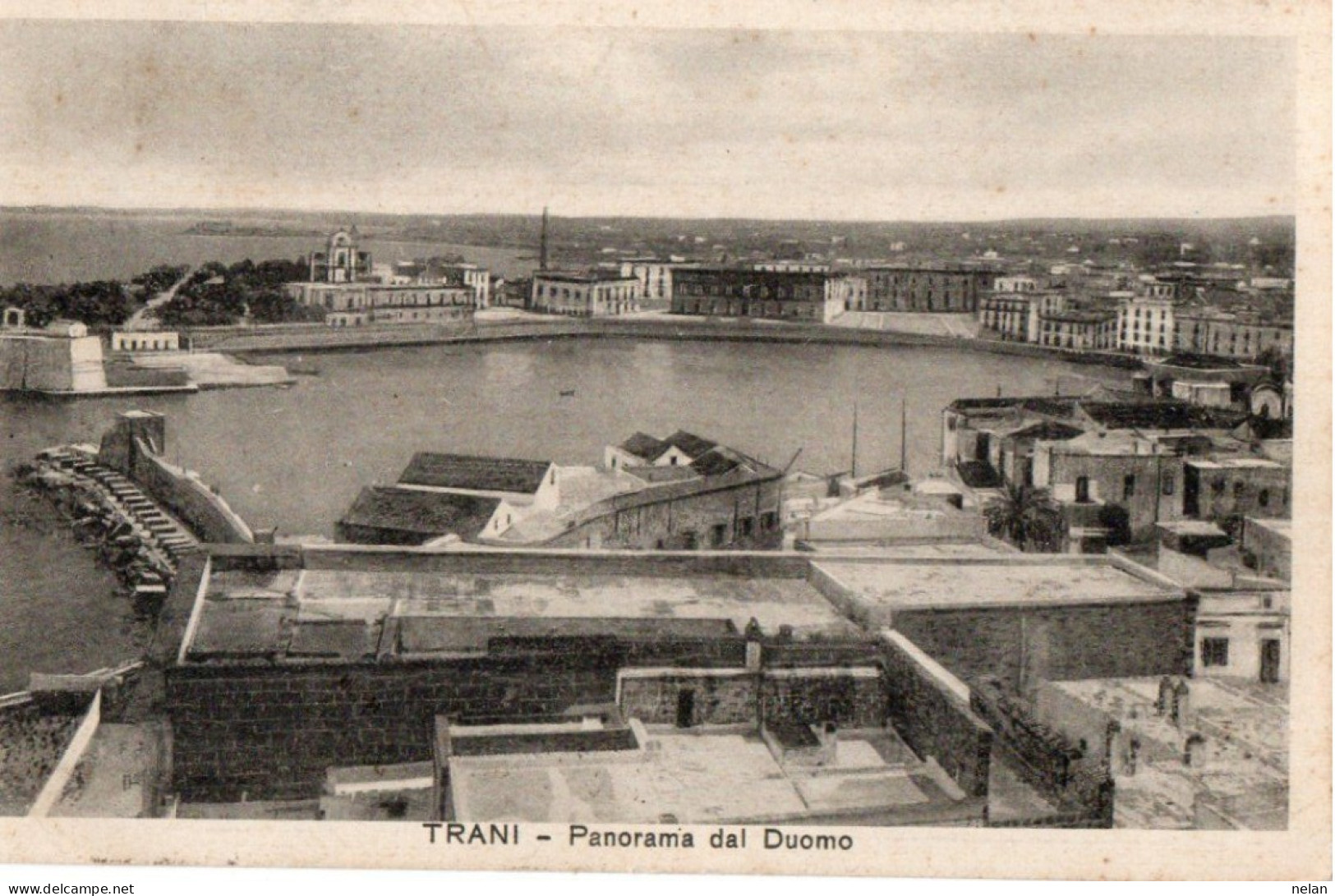 TRANI - PANORAMA DAL DUOMO - F.P. - Trani