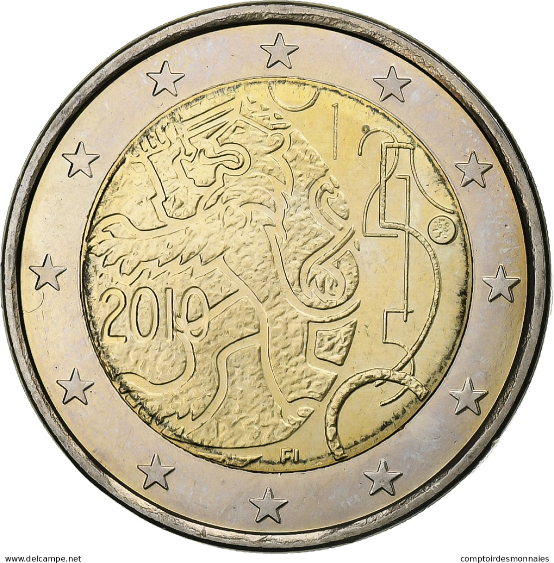 Finlande, 2 Euro, 2010, Vantaa, Bimétallique, SPL, KM:154 - Finlande