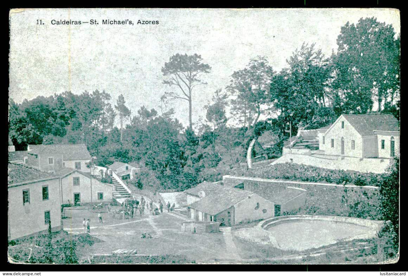 SÃO MIGUEL - Caldeiras .  ( Nº 11. )   Carte Postale - Açores