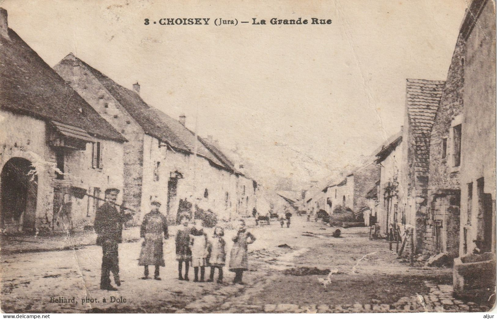 CHOISEY (Jura) La Grande Rue - Dole