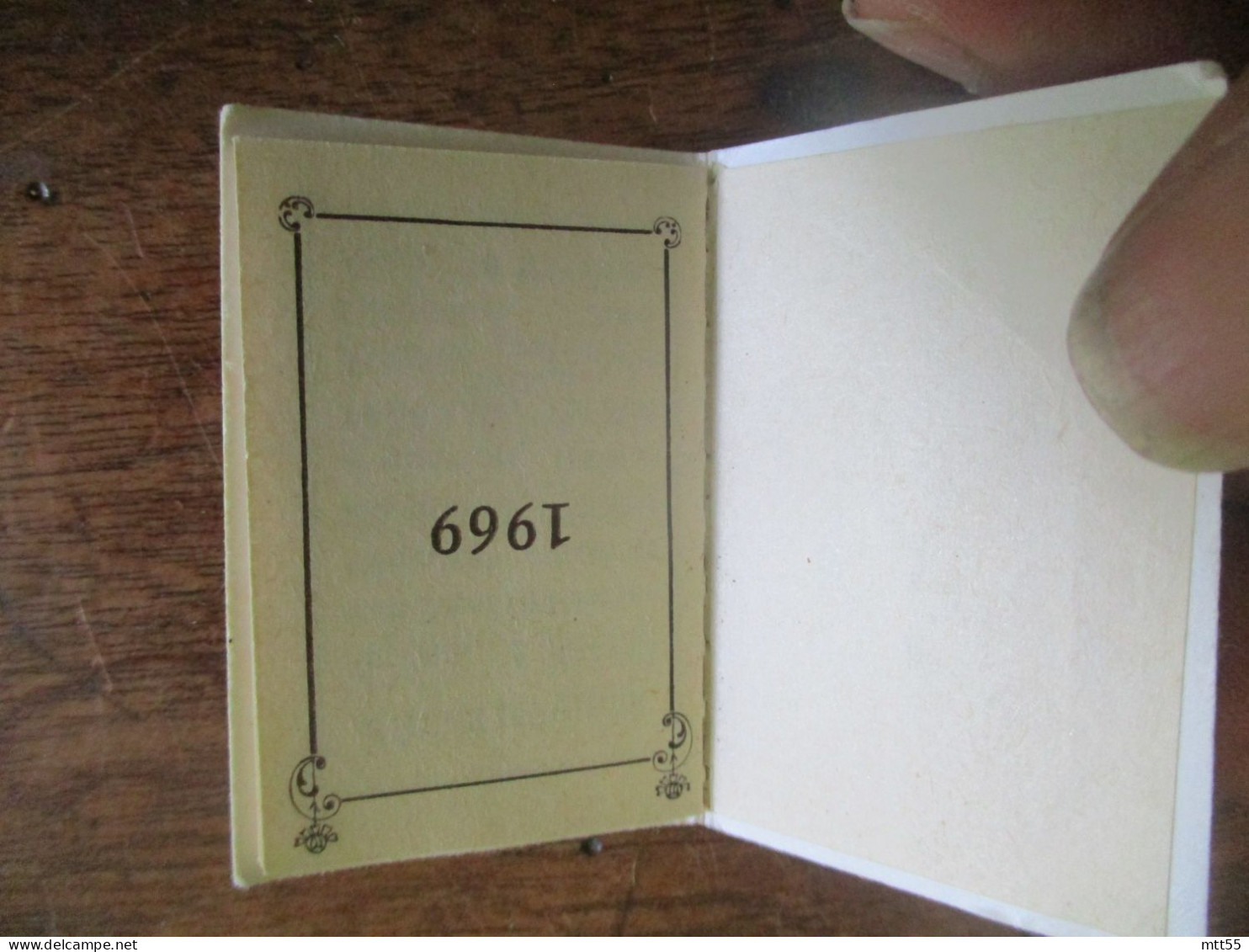 1969 CALENDRIER ALMANACH PETIT FORMAT AMBLARD CHATILLON LIBRAIRIE - Petit Format : 1961-70