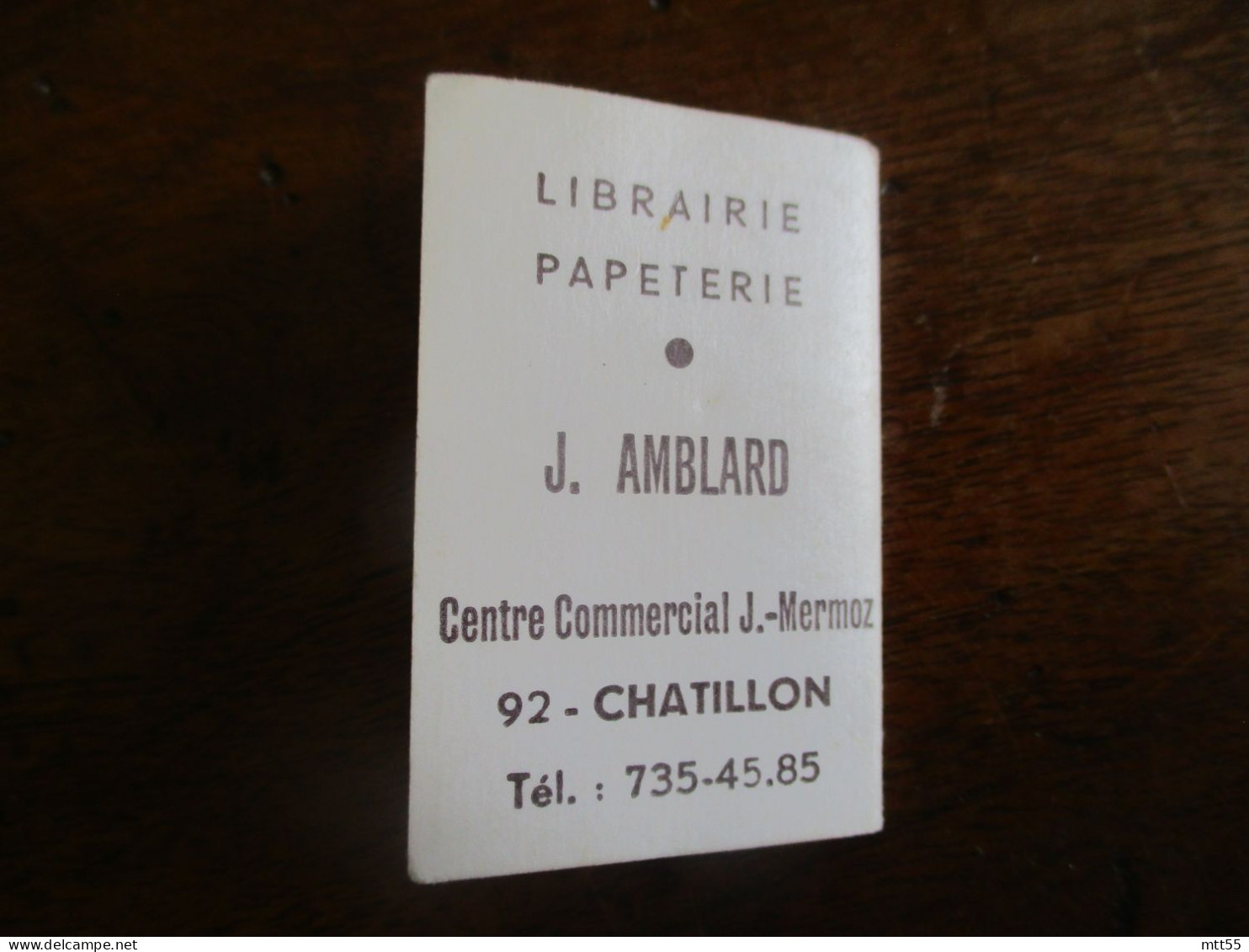 1969 CALENDRIER ALMANACH PETIT FORMAT AMBLARD CHATILLON LIBRAIRIE - Petit Format : 1961-70