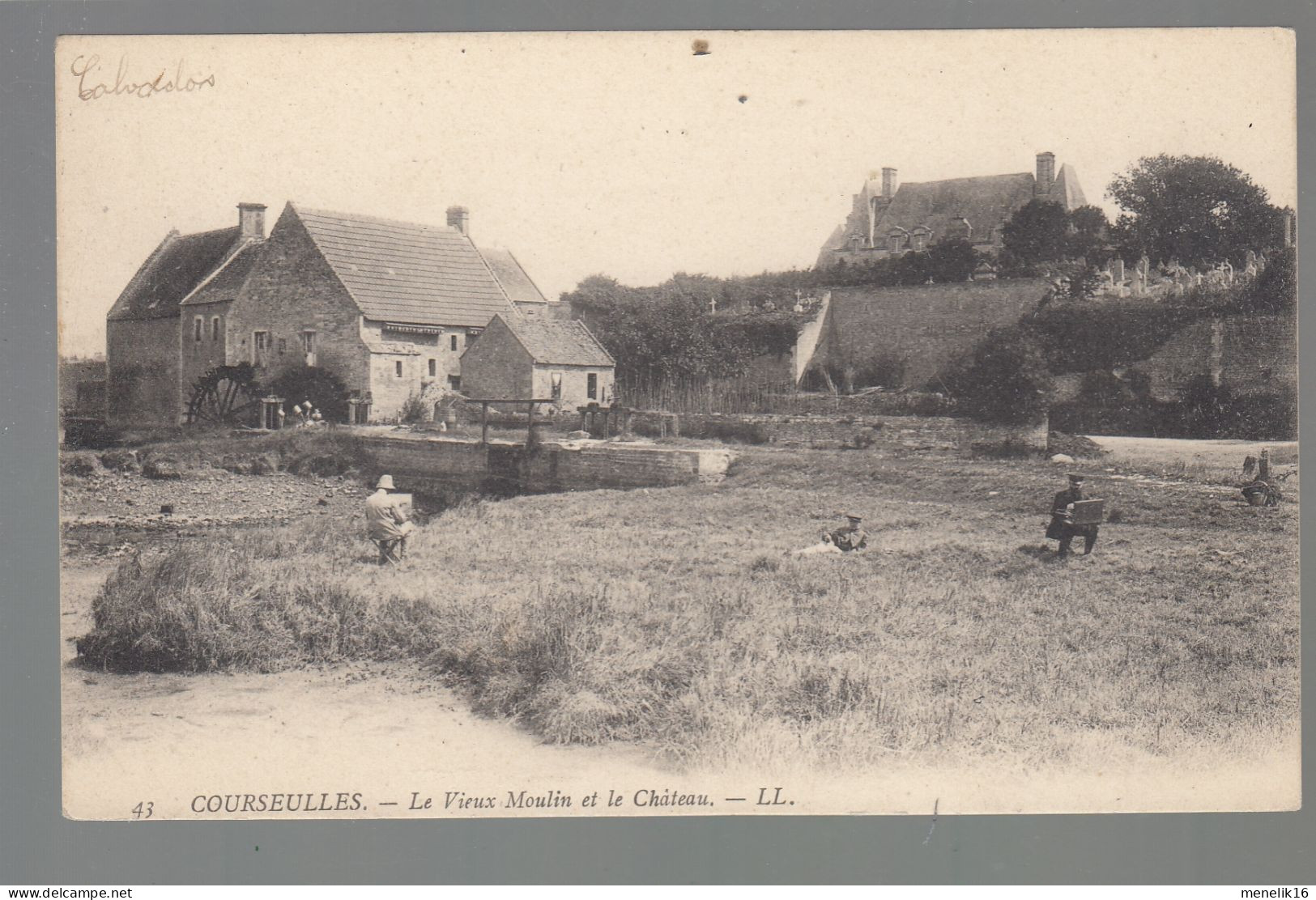 CP - 14 - Courseulles - Vieux Moulin Et Château - Courseulles-sur-Mer