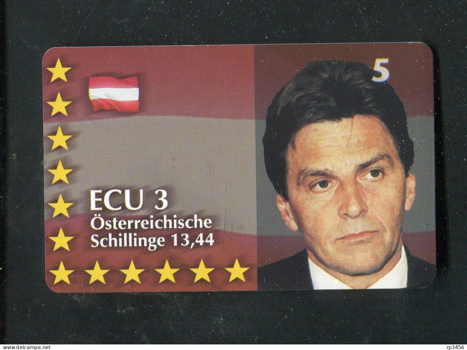 "DAENEMARK" 2001, Telefonkarte "ECU 3" (Oesterreichische Schillinge 13.44" Unbenutzt (R1253) - Dänemark