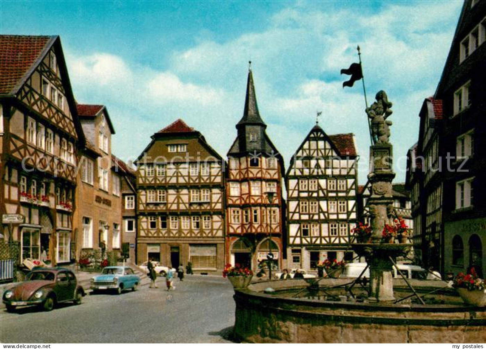 73259248 Fritzlar Marktplatz Rolandsbrunnen Fritzlar - Fritzlar