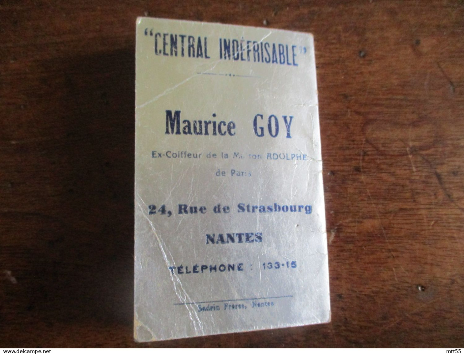 1938 CALENDRIER ALMANACH PETIT FORMAT MAURICE GOY CENTRAL INDEFRISSABLE - Tamaño Pequeño : 1921-40