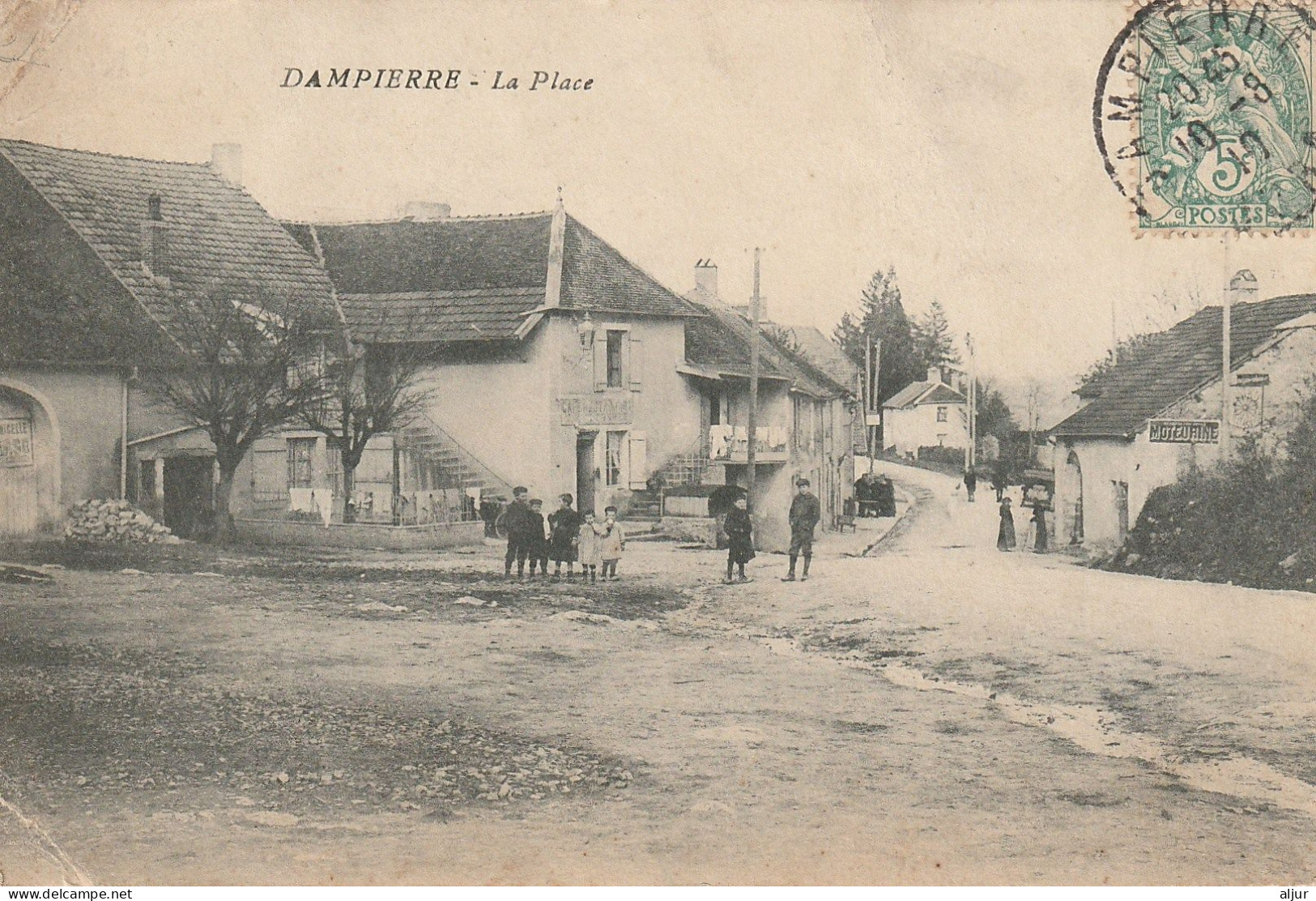 DAMPIERRE (Jura) La Place - Dole