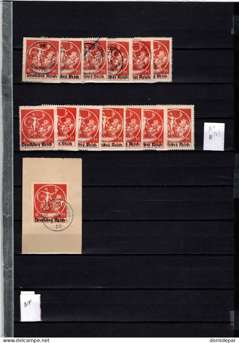 Deutsches Reich  N° 135  N (*) N* Obli - Used Stamps