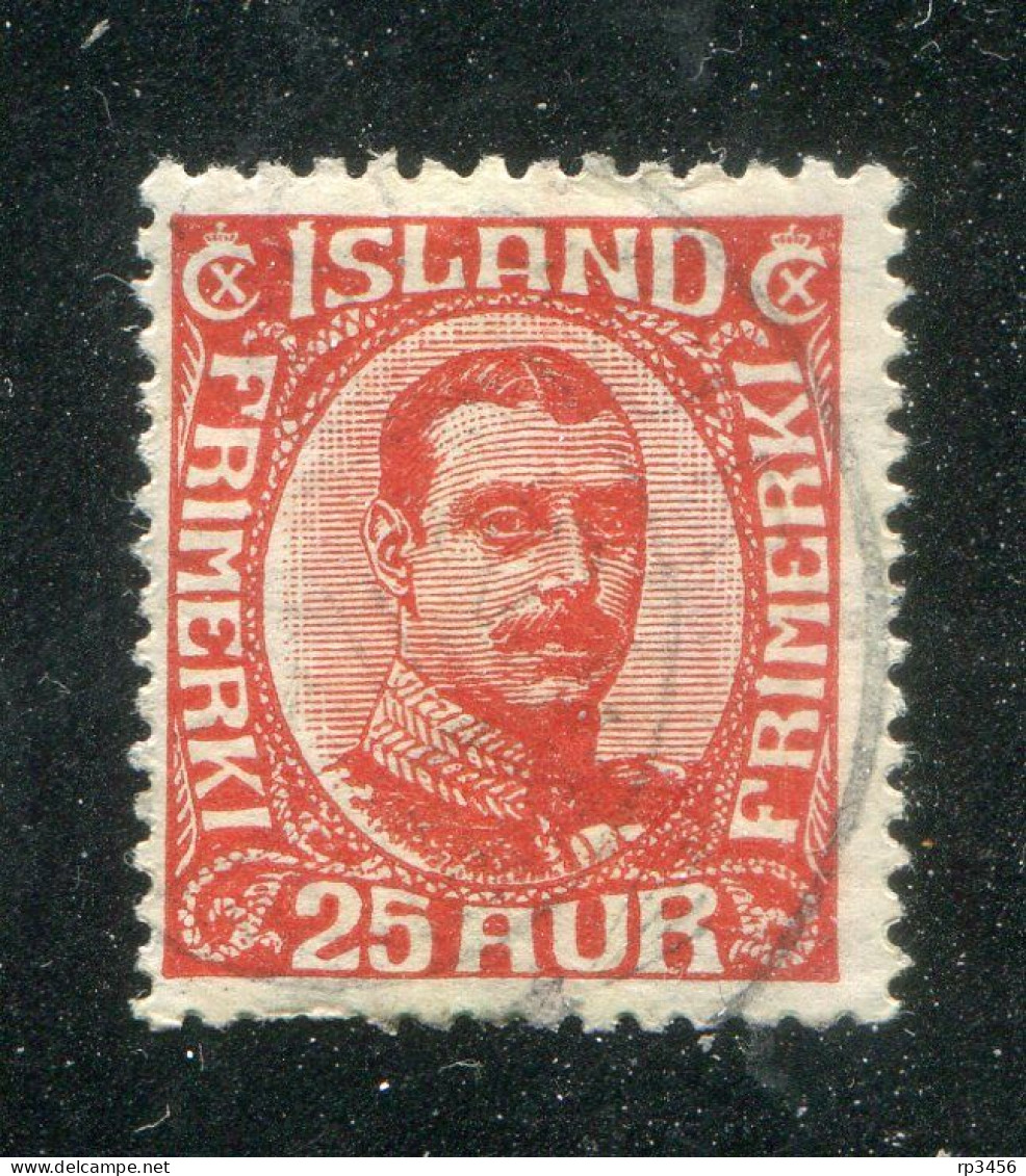 "ISLAND" 1921, Mi. 102 Gestempelt (R1256) - Used Stamps