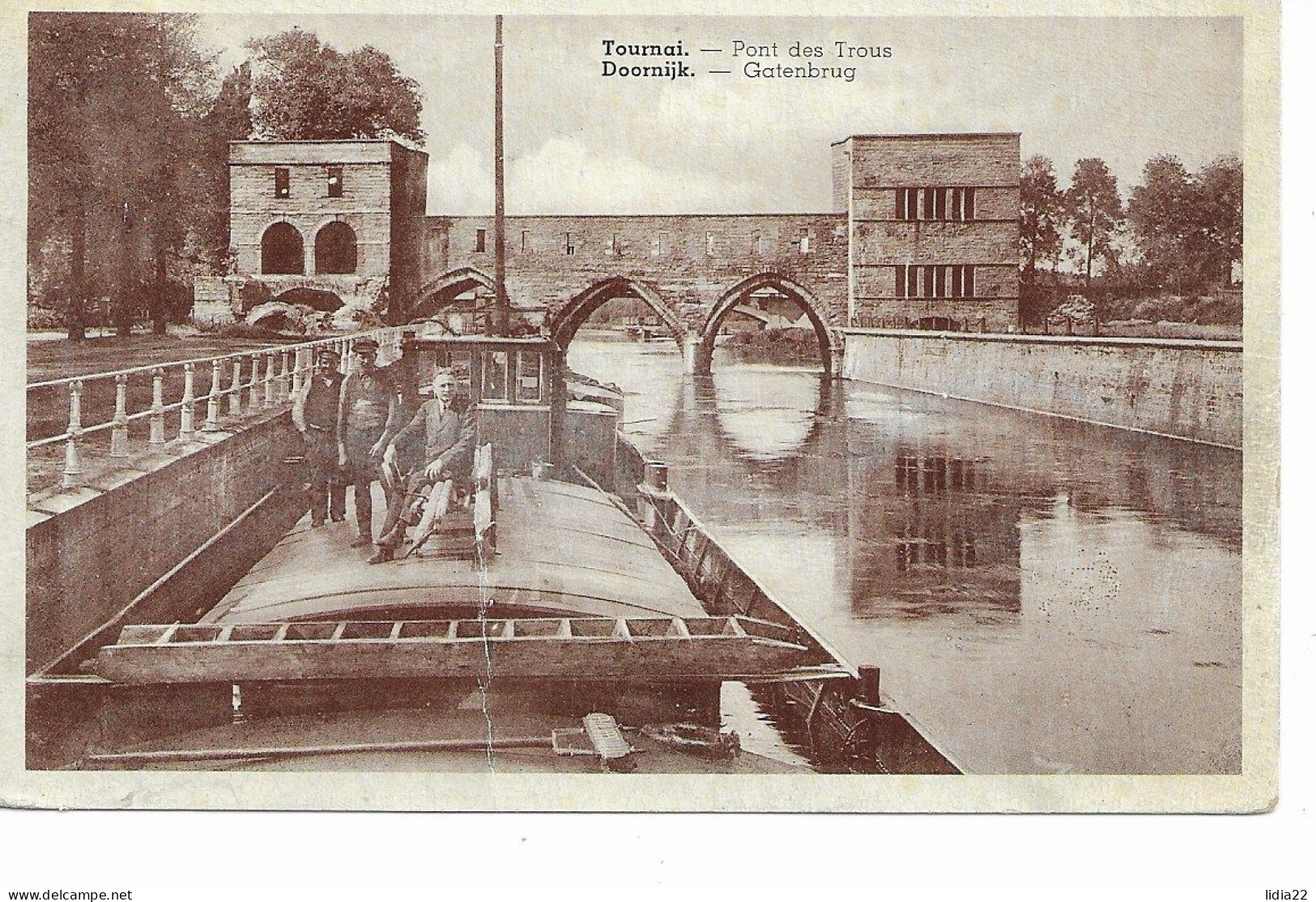 Le Pont Des Trous 1939 - Tournai