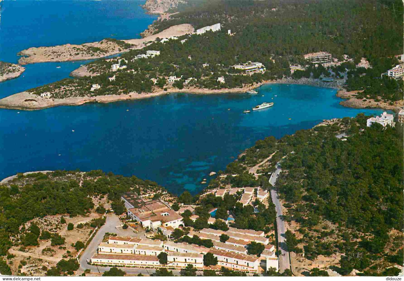 Espagne - Espana - Islas Baleares - Ibiza - Cala Portinatx - Vista Aérea - Vue Aérienne - CPM - Voir Scans Recto-Verso - Ibiza