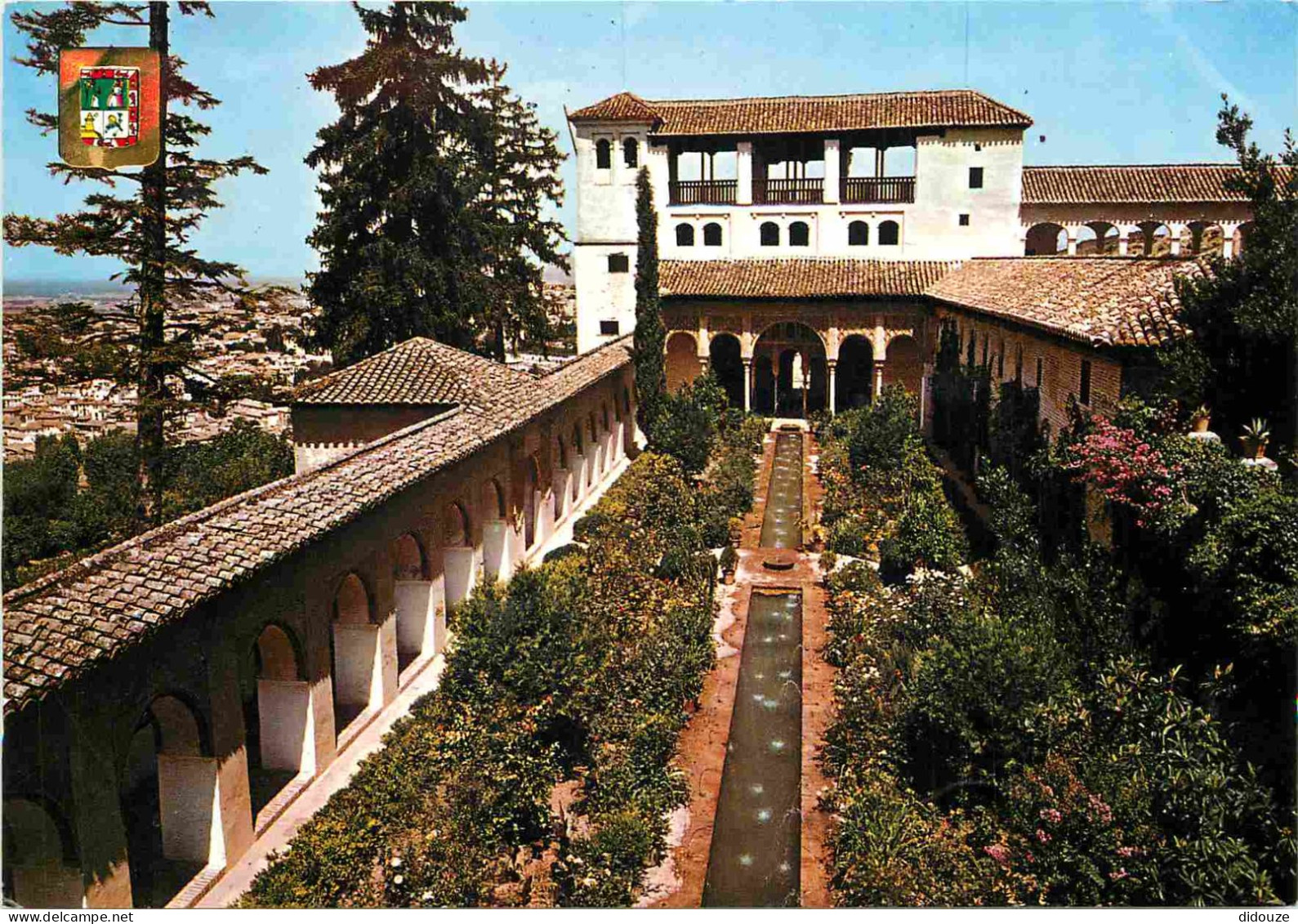 Espagne - Espana - Andalucia - Granada - Generalife - Patio De La Acequia - Espana - CPM - Voir Scans Recto-Verso - Granada