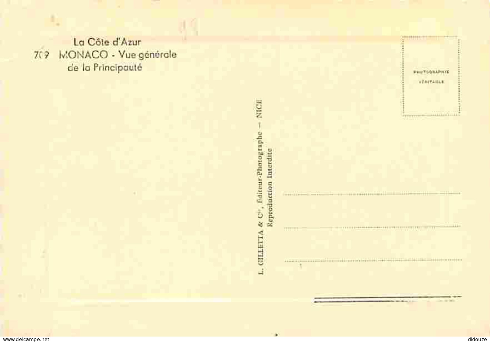 Monaco - Vue Générale Aérienne De La Principauté - CPM - Voir Scans Recto-Verso - Multi-vues, Vues Panoramiques