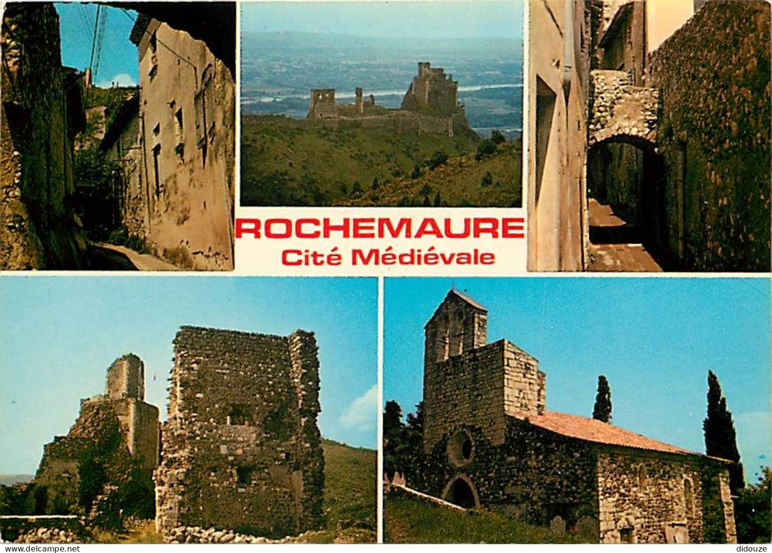 07 - Rochemaure - Cité Médiévale - Multivues - Vieilles Pierres - CPM - Voir Scans Recto-Verso - Rochemaure