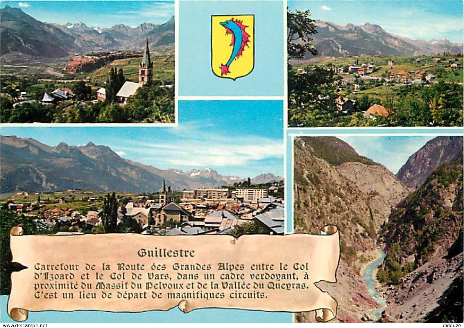 05 - Guillestre - Multivues - Blasons - CPM - Voir Scans Recto-Verso - Guillestre