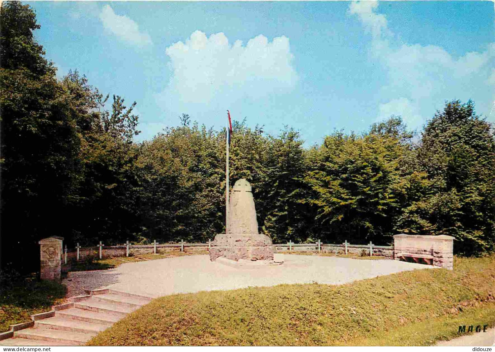 55 - Verdun - Bois Des Caures - Monument Du Colonel Driant Et De Ses Chasseurs - Champs De Bataille De La Guerre 1914-19 - Verdun