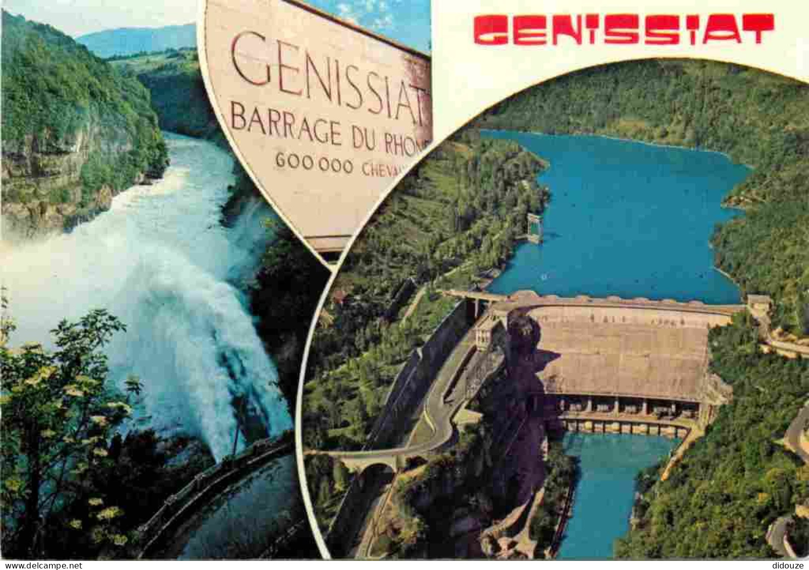 01 - Genissiat - Multivues - CPM - Voir Scans Recto-Verso - Génissiat