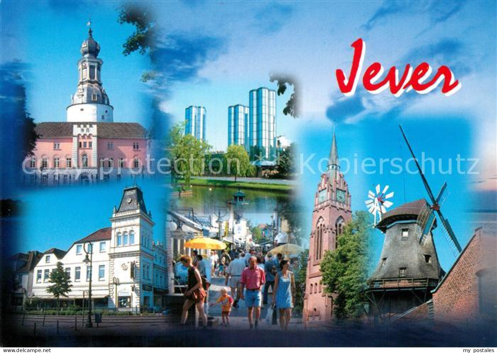 73258384 Jever Schloss Kirche Muehle Jever - Jever