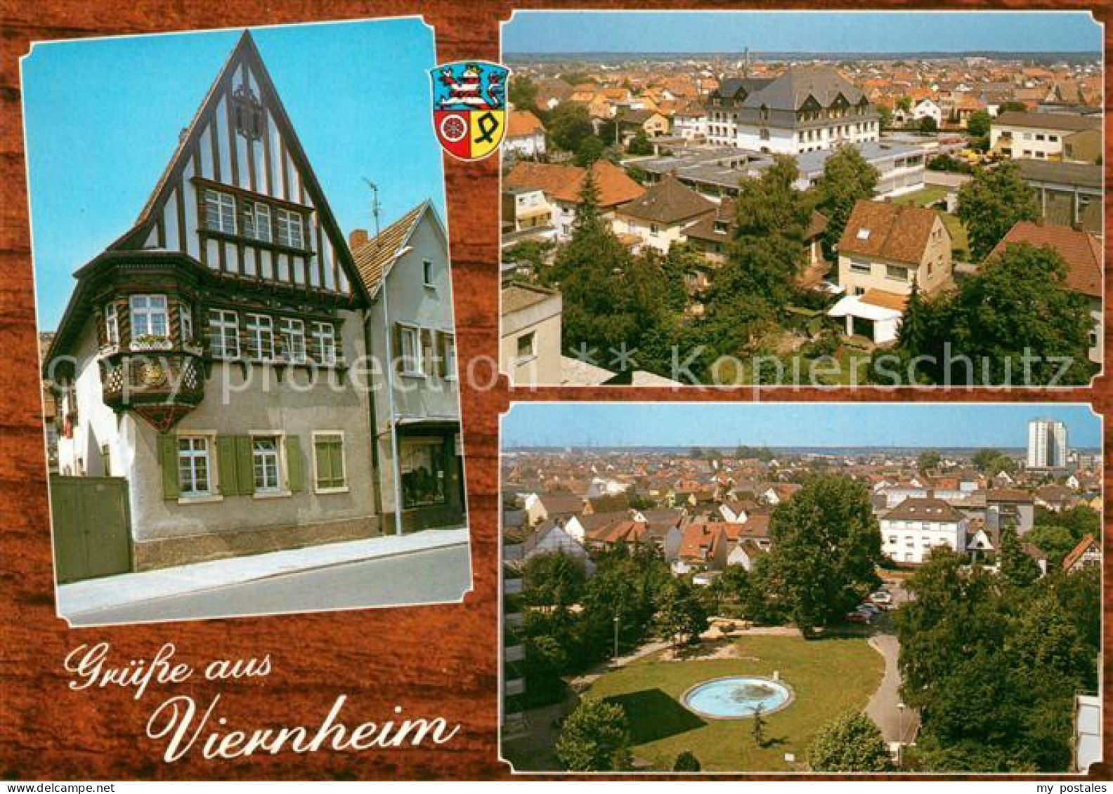 73258281 Viernheim Erker Stadtblick Park Viernheim - Viernheim