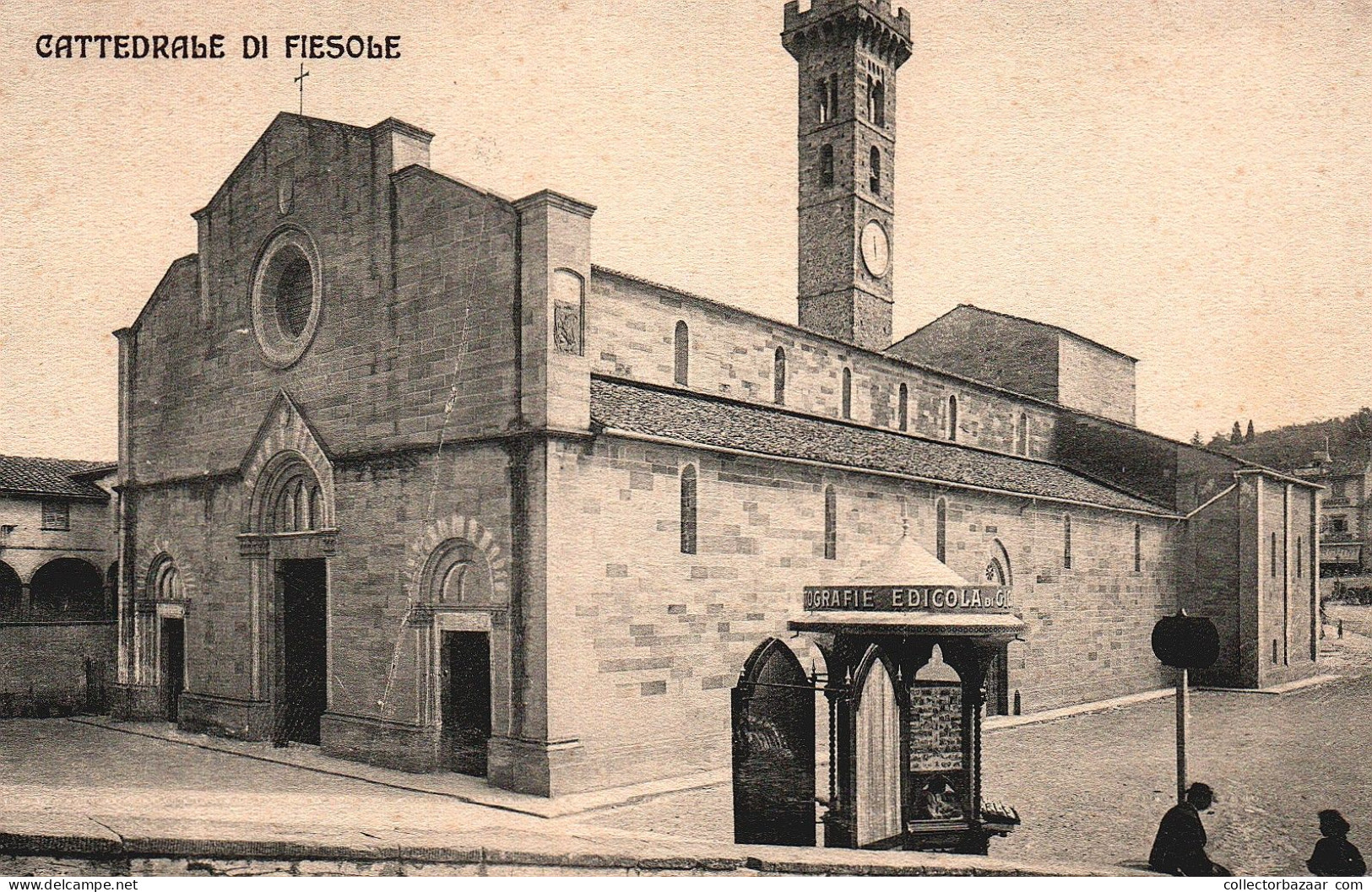 Cattedrale Di Fiesole Kiosk Postcard Shop Tabachi - Firenze