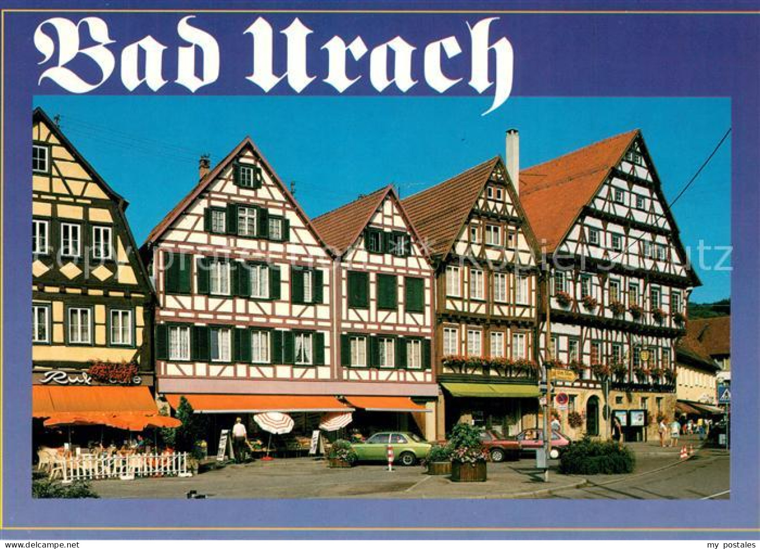 73258246 Bad Urach Fachwerkhaeuser Bad Urach - Bad Urach