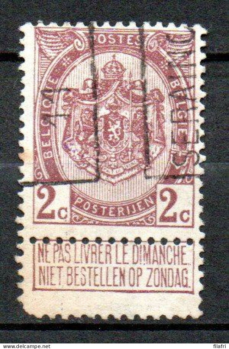 1724 Voorafstempeling Op Nr 82 - SERAING 11 -  Positie A - Roller Precancels 1910-19