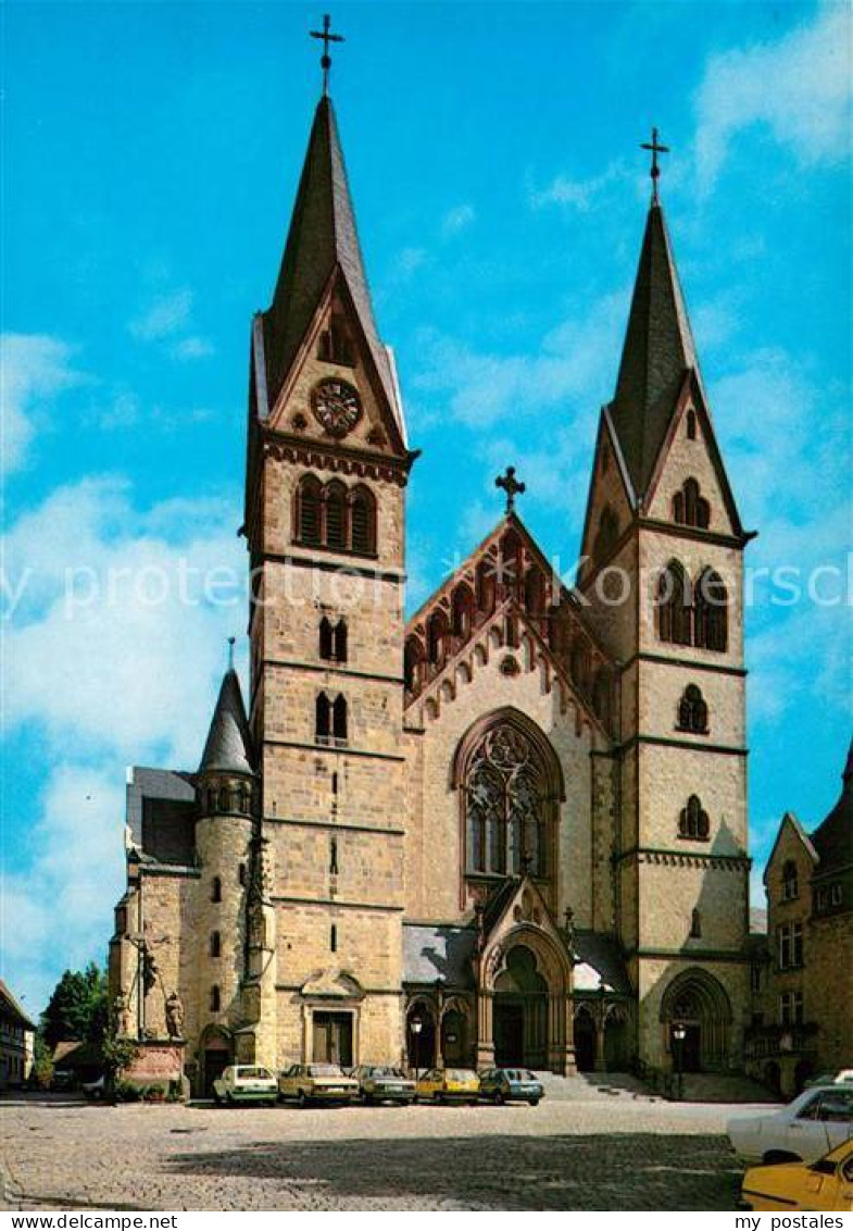 73258023 Heppenheim Bergstrasse Pfarrkirche St Peter Heppenheim Bergstrasse - Heppenheim