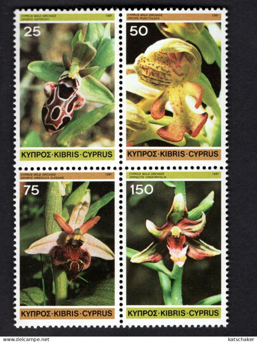 2024824499 1981 SCOTT 568A (XX) POSTFRIS MINT NEVER HINGED - FLORA - ORCHIDS - Unused Stamps