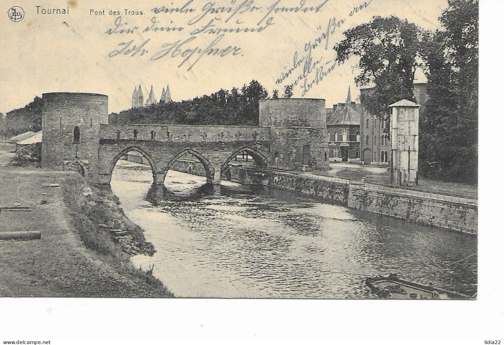 Le Pont Des Trous 1915 - Tournai