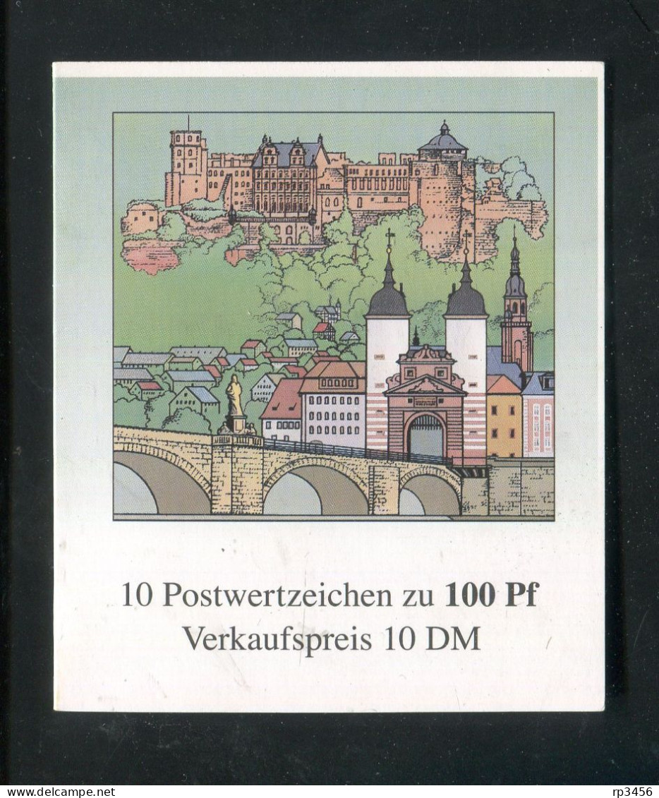 "BUNDESREPUBLIK DEUTSCHLAND" 1996, Markenheftchen Mi. 33 ** (R1264) - 1971-2000