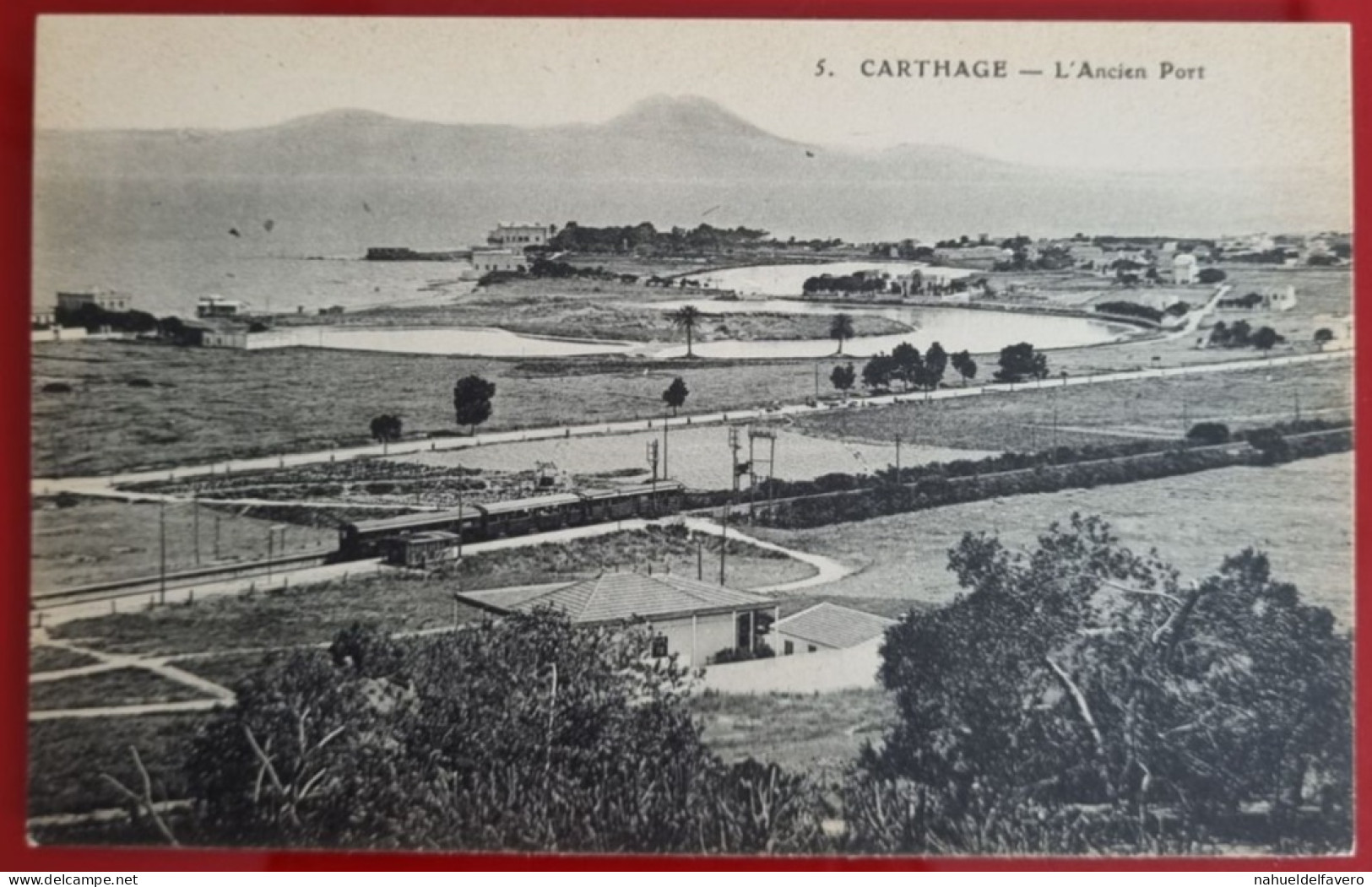 CPA Non Circulée - TUNISIE - CARTHAGE, L'ANCIEN PORT - Tunesië