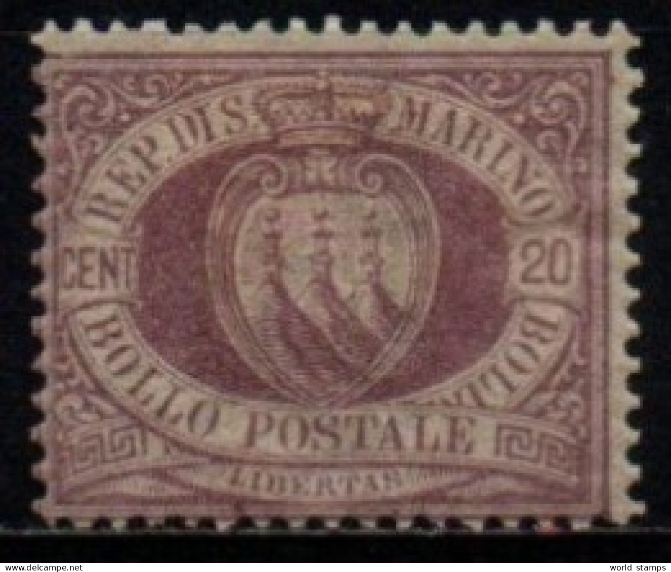 SAINT-MARIN 1895-9 * - Unused Stamps