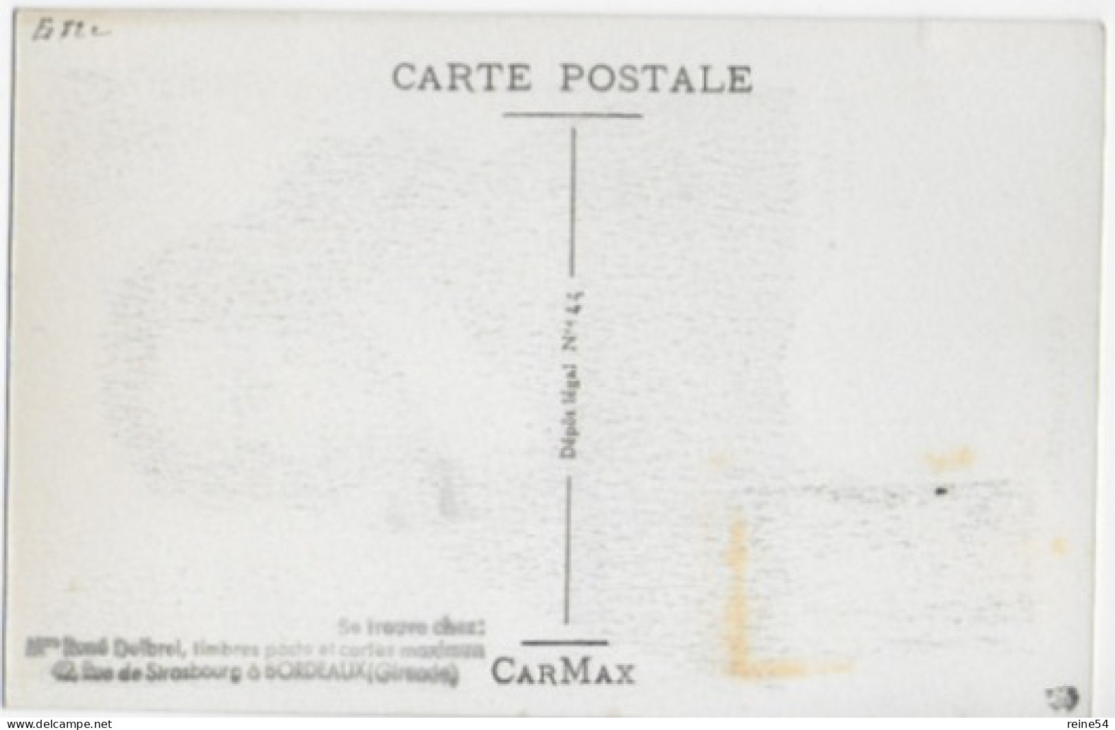 Carte Maximum Premier Jour PASCAL 26 Avr 1945 Puy De Dôme (63) YT N°614 Edit. CarMax - 1940-1949