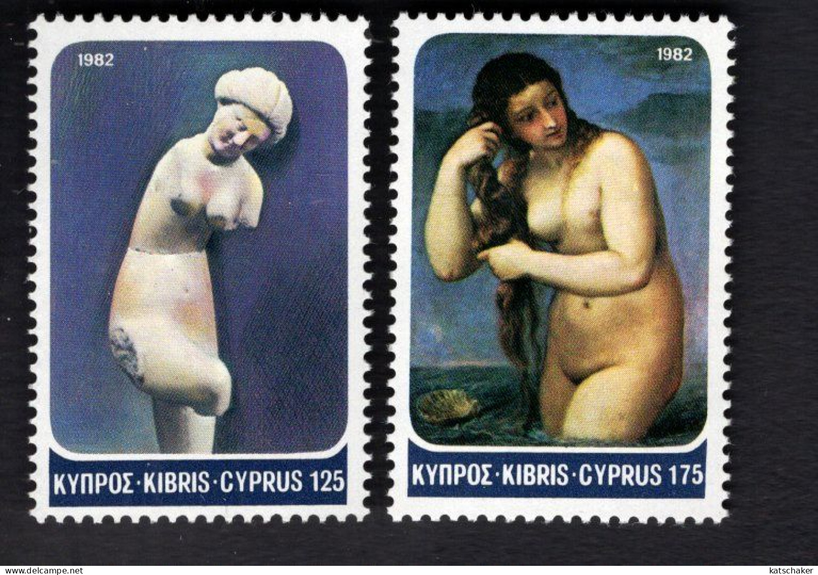 20248252597 1981 SCOTT 577 578 (XX) POSTFRIS MINT NEVER HINGED - ANTIQUE SCULPTURES - ART - Unused Stamps