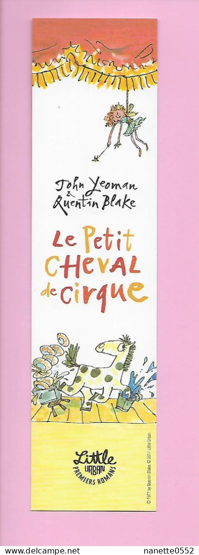 MP - Le Petit Cheval De Cirque - Ed. Little Urban - Segnalibri