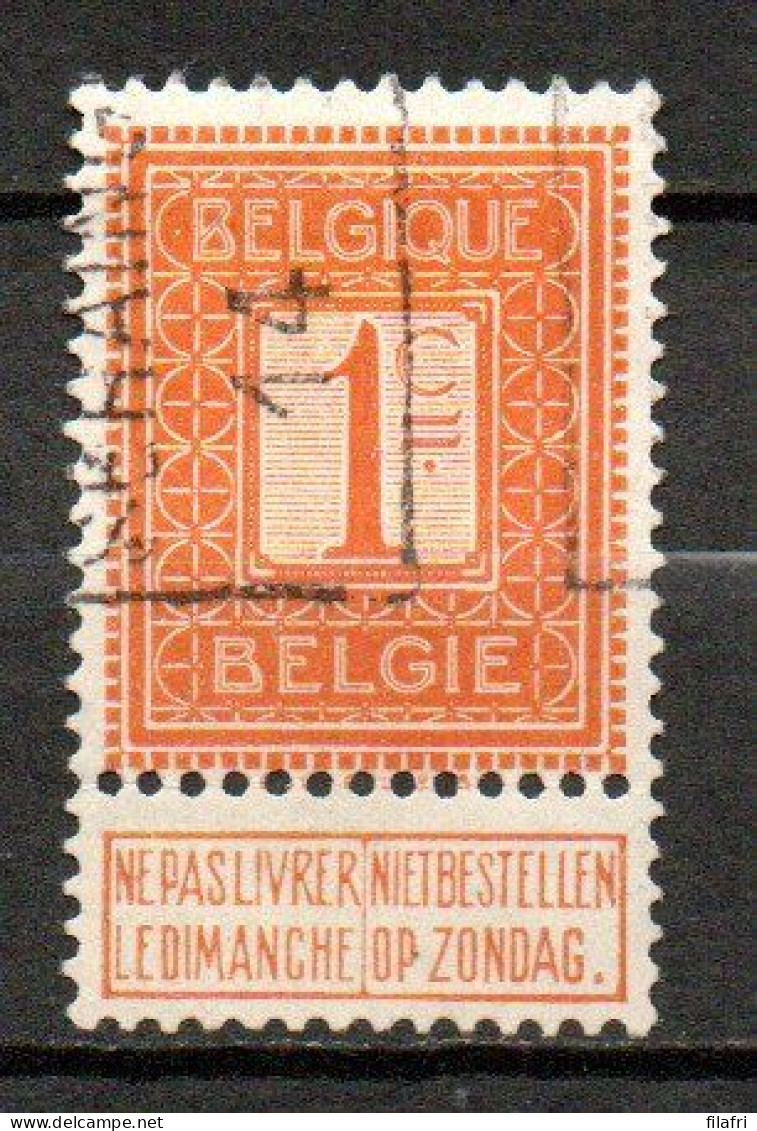 2318 Voorafstempeling Op Nr 108 - SERAING 14 -  Positie A - Rollini 1910-19