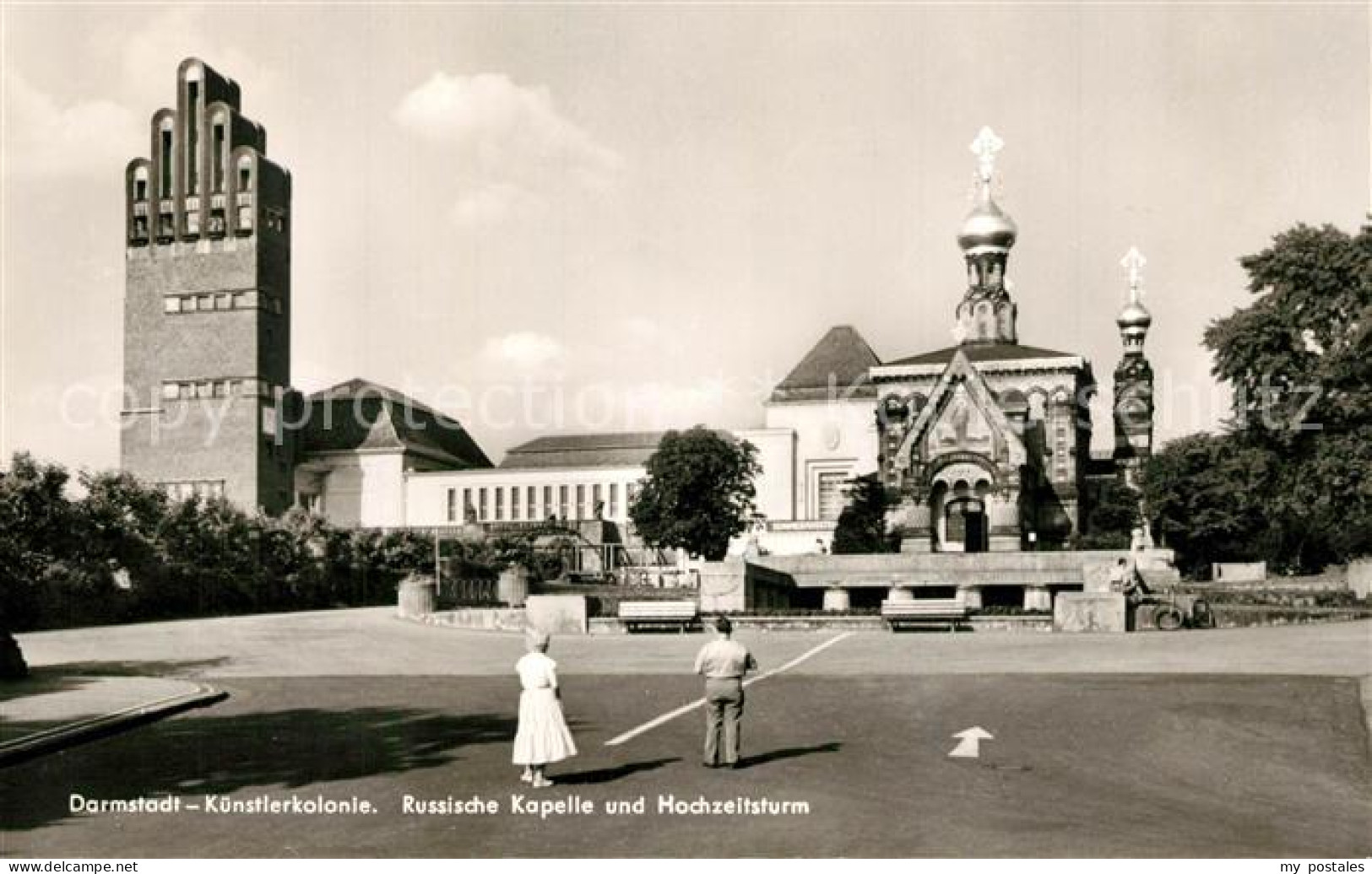 73256661 Darmstadt Russische Kapelle Hochzeitsturm Darmstadt - Darmstadt