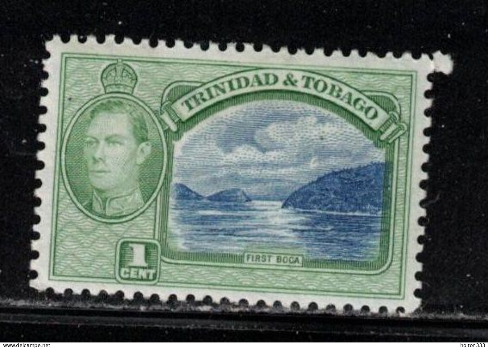 TRINIDAD & TOBAGO Scott # 50 MH - KGVI & First Boca - Trindad & Tobago (...-1961)