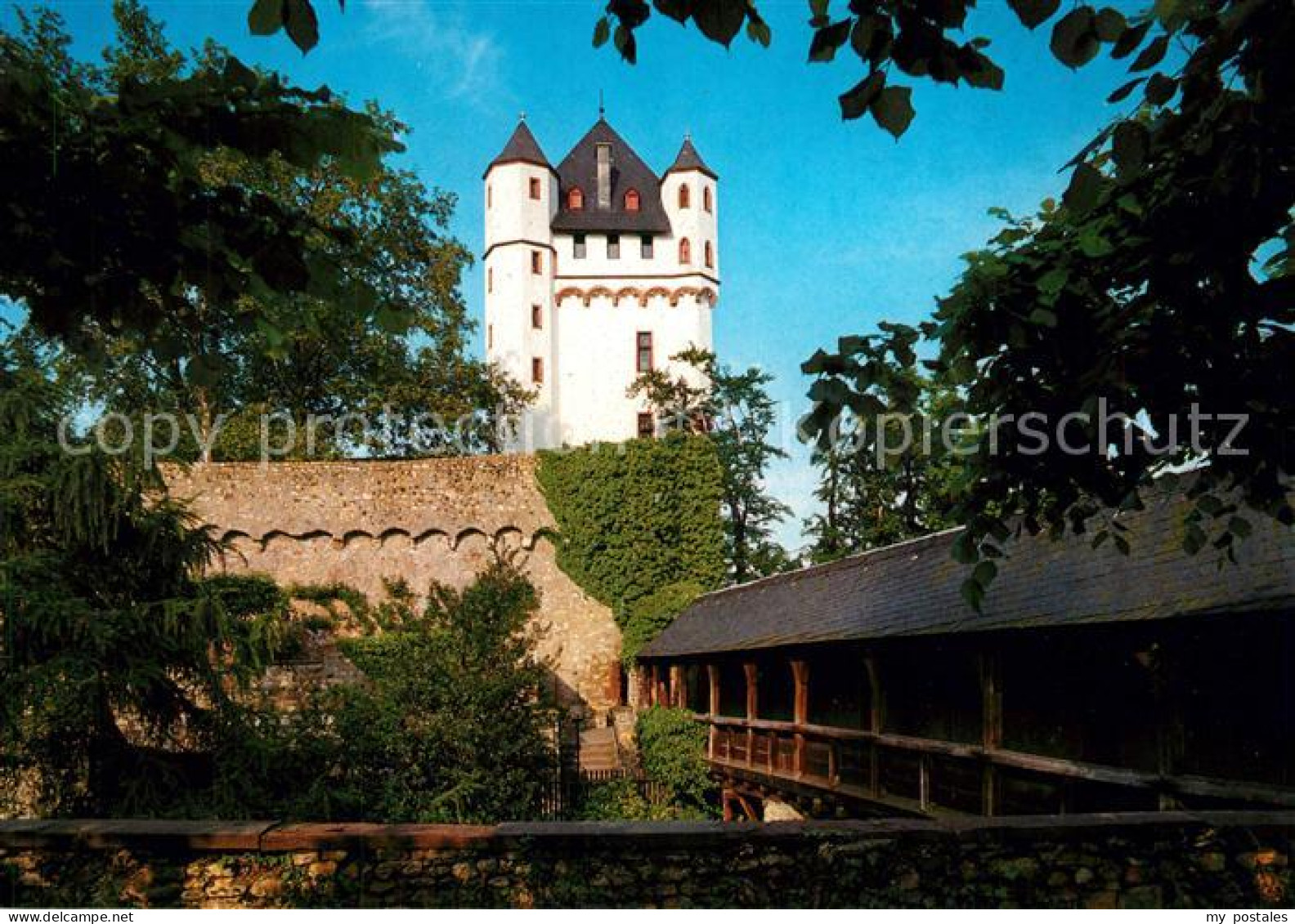 73256529 Eltville Rhein Kurfuerstliche Burg Mit Wehrgang Eltville Rhein - Eltville