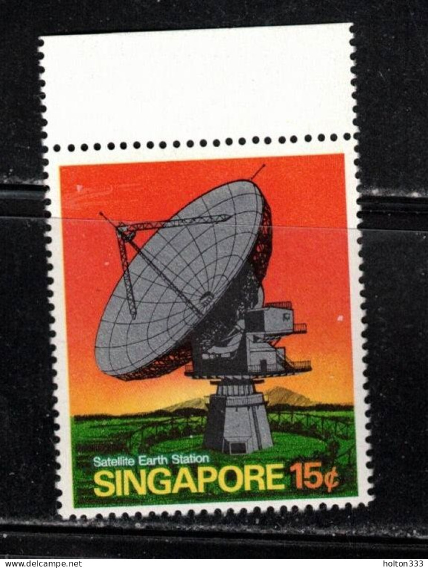SINGAPORE Scott # 142 MH - Satellite Dish - Singapour (1959-...)