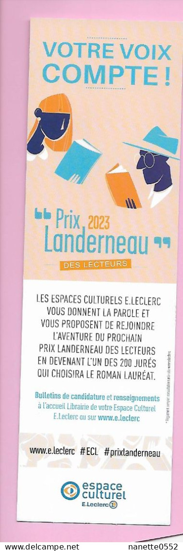 MP - Culturissimo 10e édition - Espace Culturel Leclerc - Bookmarks