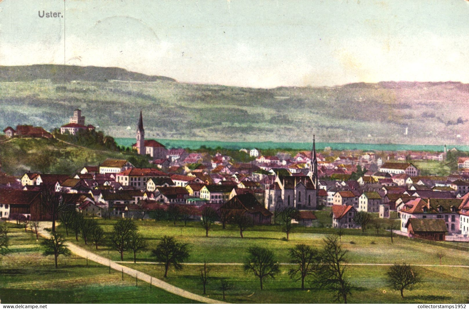 USTER, ZURICH, ARCHITECTURE, SWITZERLAND, POSTCARD - Uster