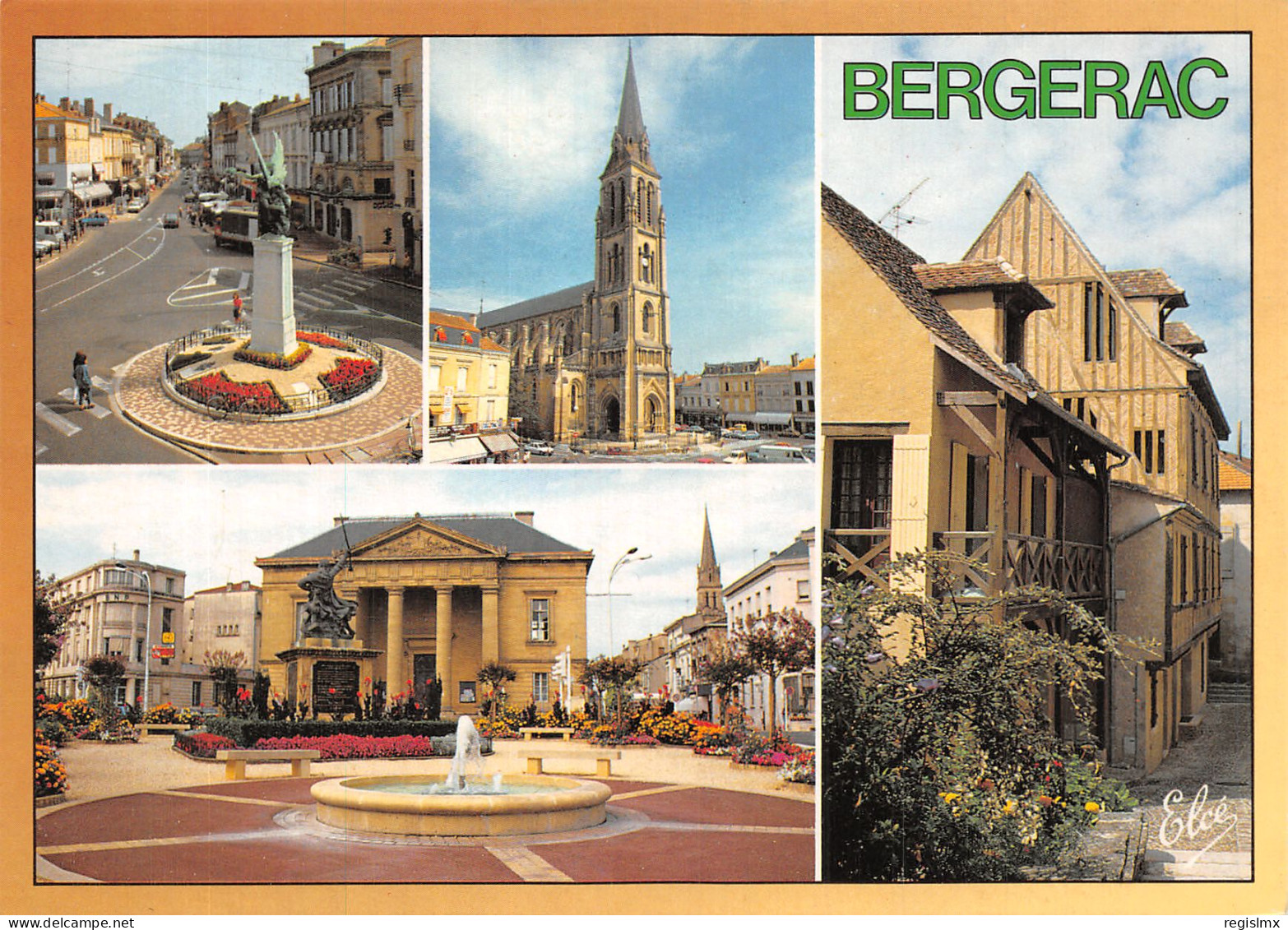24-BERGERAC-N°T1081-B/0215 - Bergerac