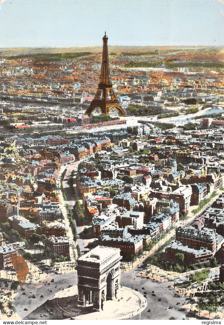 75-PARIS ARC DE TRIOMPHE DE L ETOILE-N°T1081-A/0399 - Arc De Triomphe