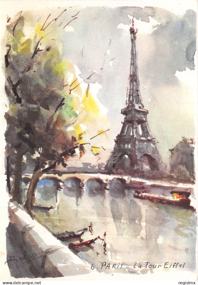 75-PARIS LA TOUR EIFFEL-N°T1081-B/0003 - Tour Eiffel